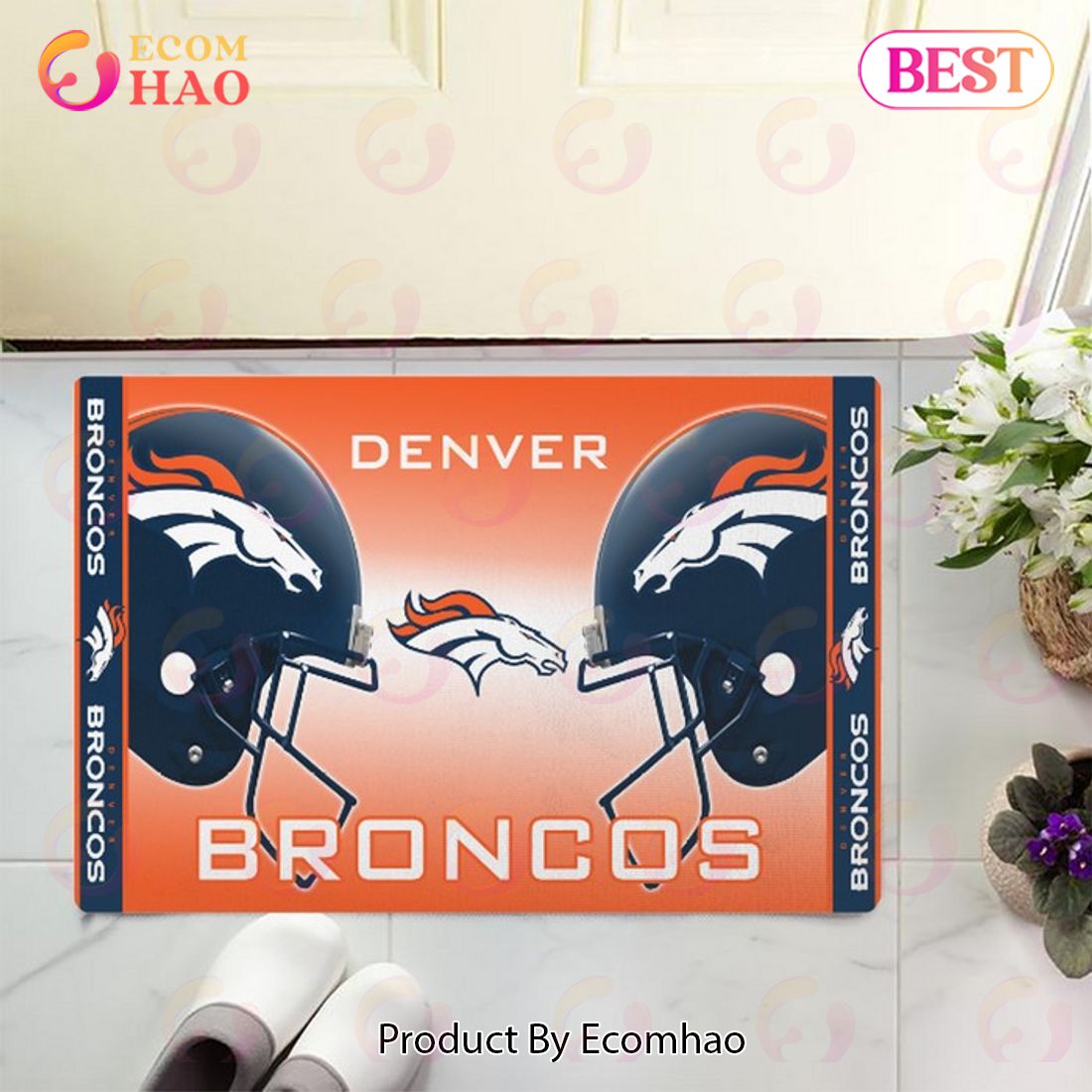 NFL Denver Broncos Doormat Gifts For Fans