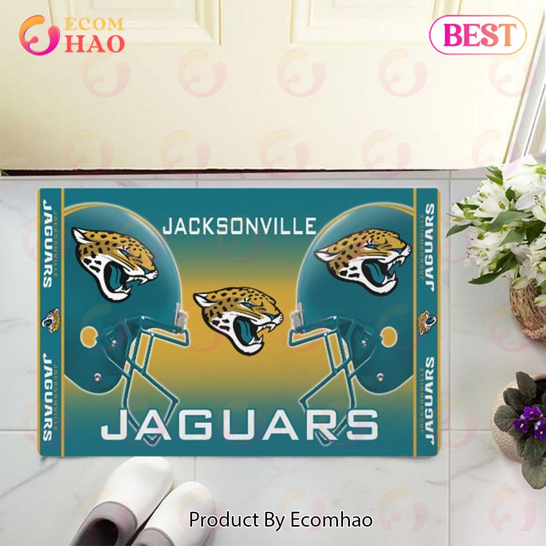 NFL Jacksonville Jaguars Doormat Gifts For Fans