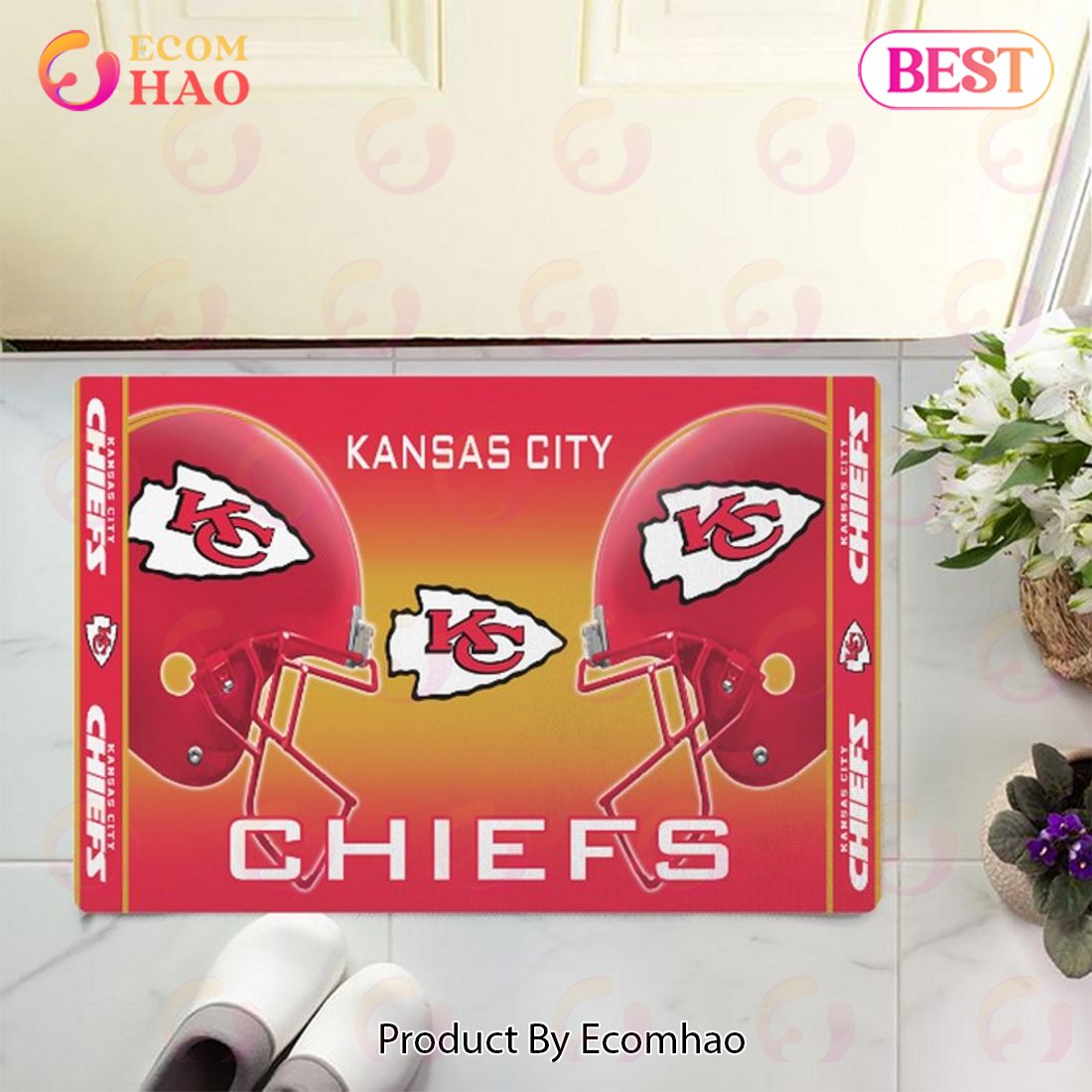 NFL Kansas City Chiefs Doormat Gifts For Fans