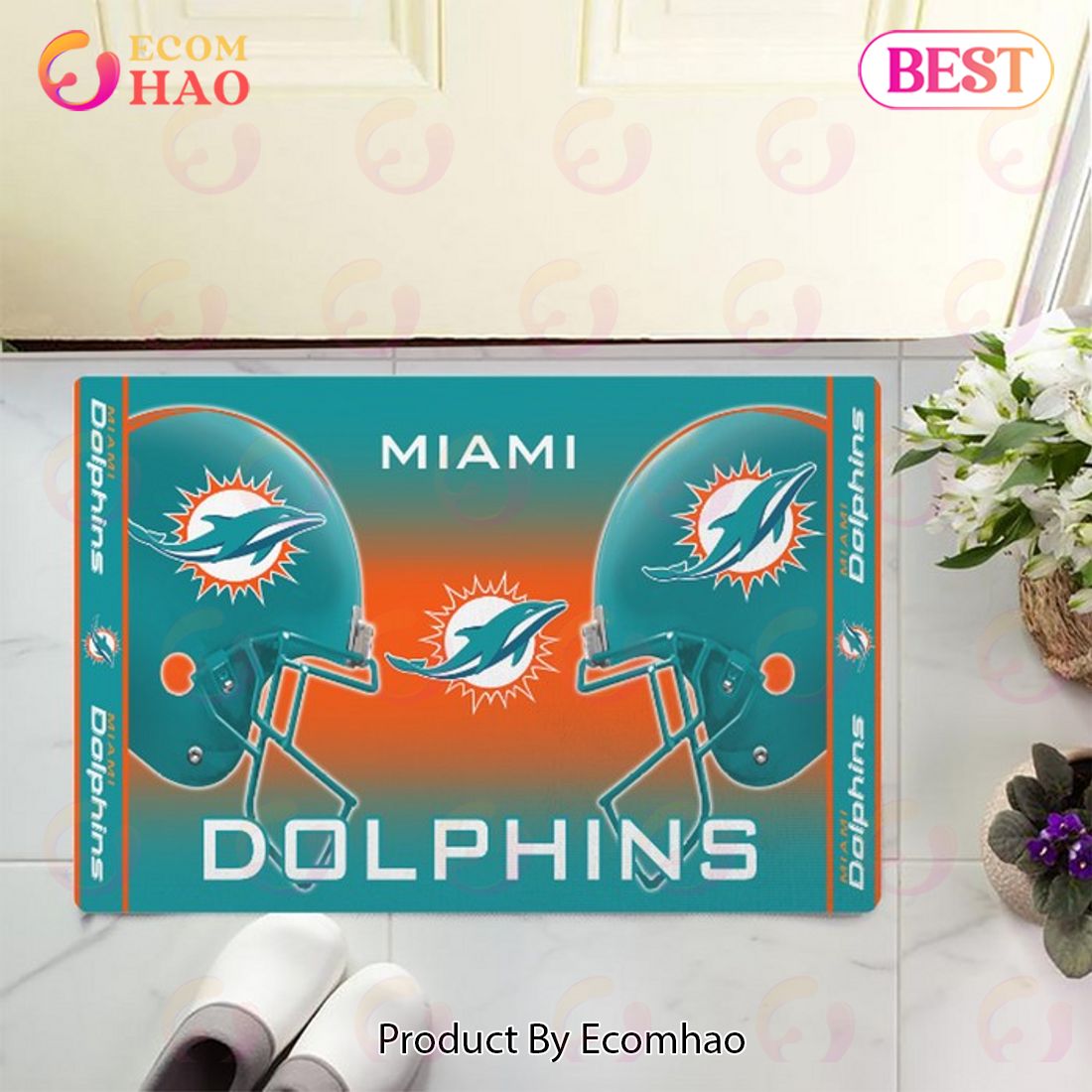 NFL Miami Dolphins Doormat Gifts For Fans