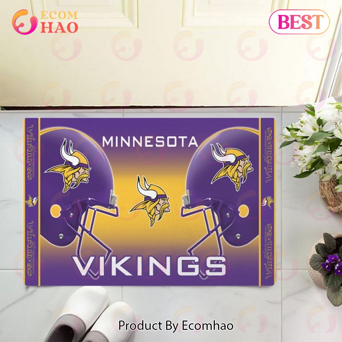 NFL Minnesota Vikings Doormat Gifts For Fans