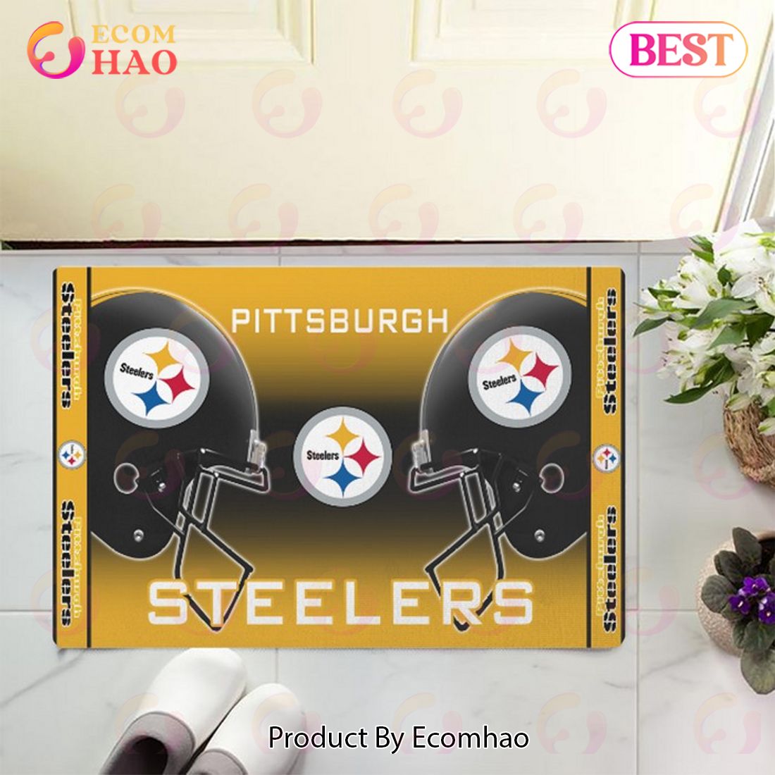 NFL Pittsburgh Steelers Doormat Gifts For Fans