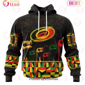 NHL Carolina Hurricanes Special Design Celebrate Black History Month 3D Hoodie