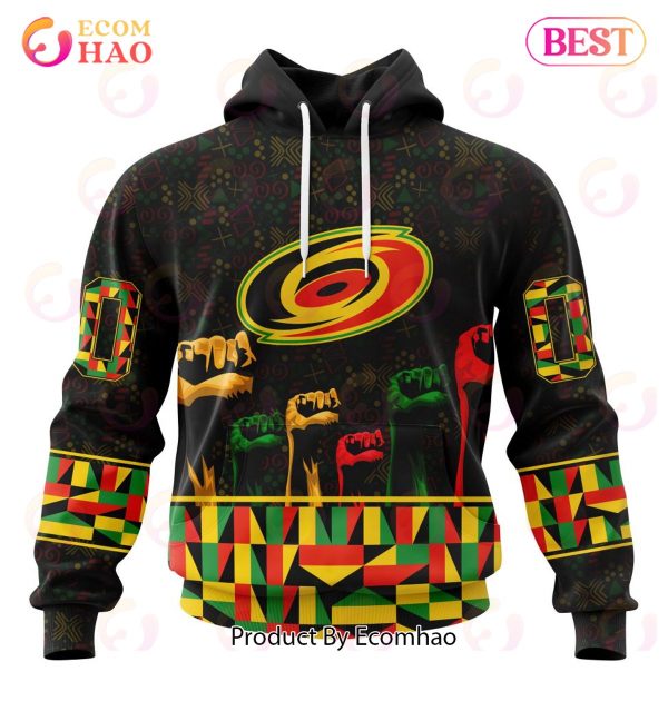 NHL Carolina Hurricanes Special Design Celebrate Black History Month 3D Hoodie