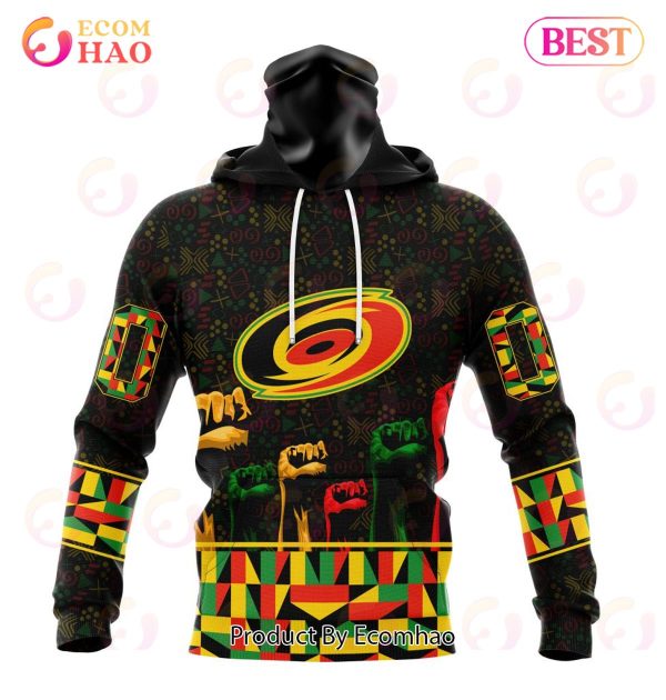 NHL Carolina Hurricanes Special Design Celebrate Black History Month 3D Hoodie