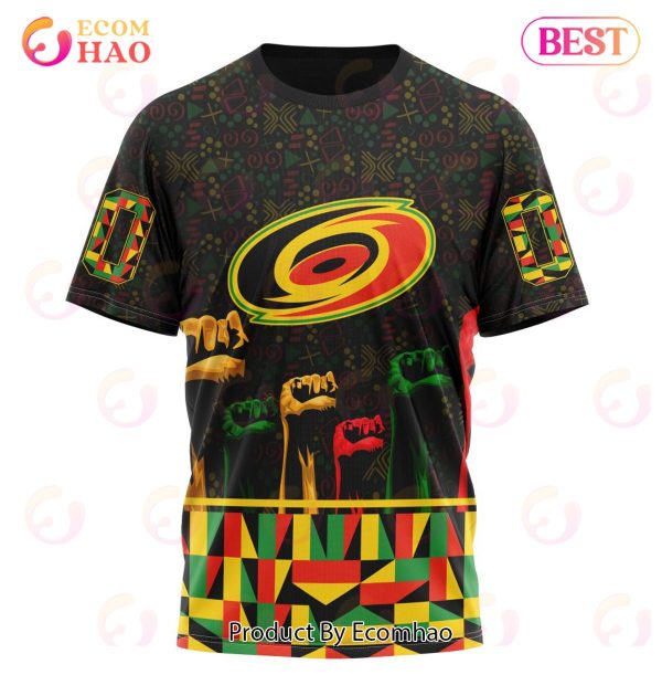 NHL Carolina Hurricanes Special Design Celebrate Black History Month 3D Hoodie