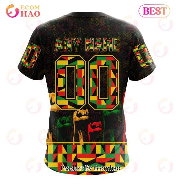 NHL Chicago Blackhawks Special Design Celebrate Black History Month 3D Hoodie
