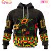 NHL Edmonton Oilers Special Design Celebrate Black History Month 3D Hoodie