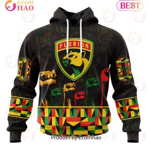 NHL Florida Panthers Special Design Celebrate Black History Month 3D Hoodie