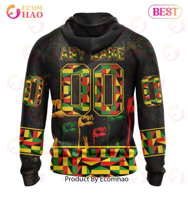 NHL Los Angeles Kings Special Design Celebrate Black History Month 3D Hoodie