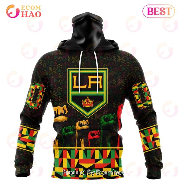 NHL Los Angeles Kings Special Design Celebrate Black History Month 3D Hoodie