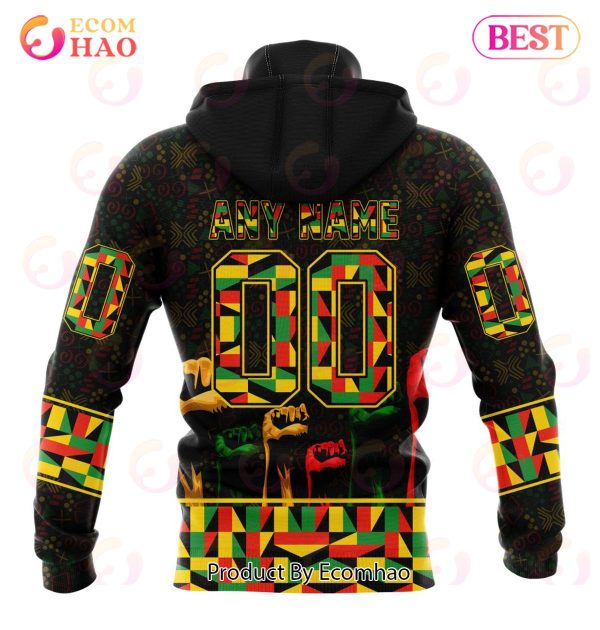 NHL Los Angeles Kings Special Design Celebrate Black History Month 3D Hoodie