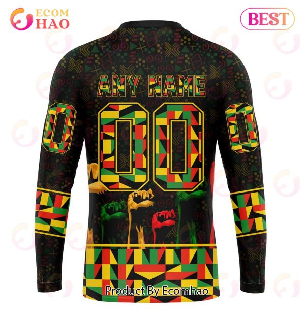 NHL Los Angeles Kings Special Design Celebrate Black History Month 3D Hoodie