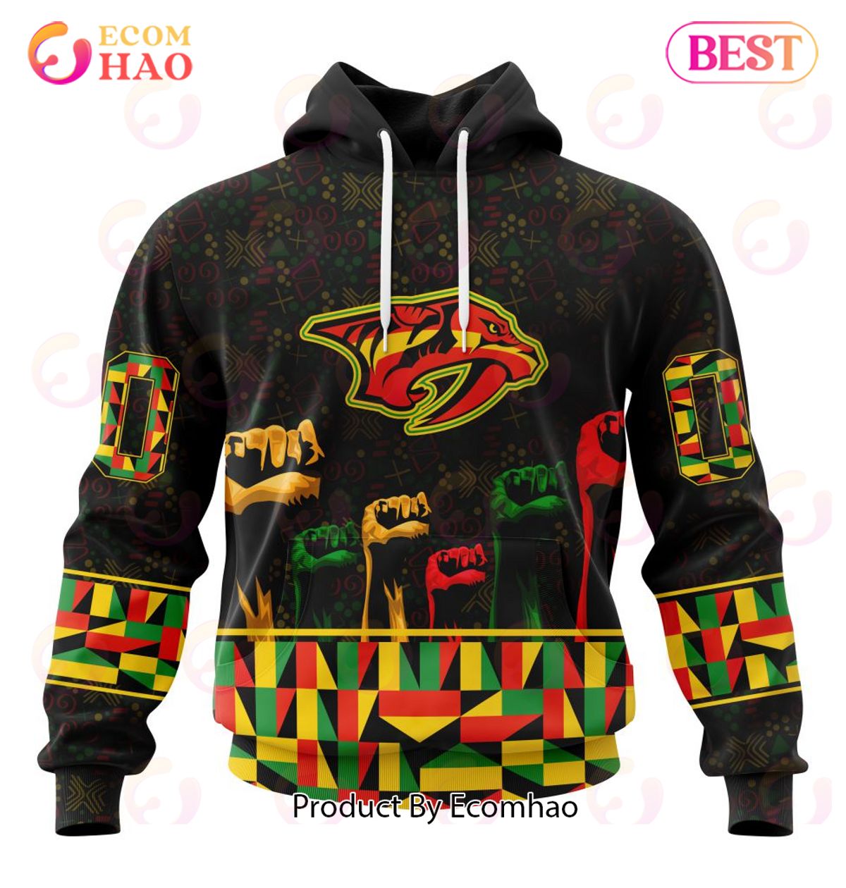 NHL Florida Panthers Special Design Celebrate Black History Month 3D Hoodie