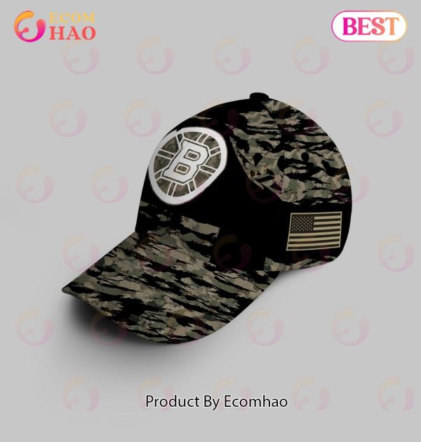 NHL Boston Bruins Camo Concepts Cap