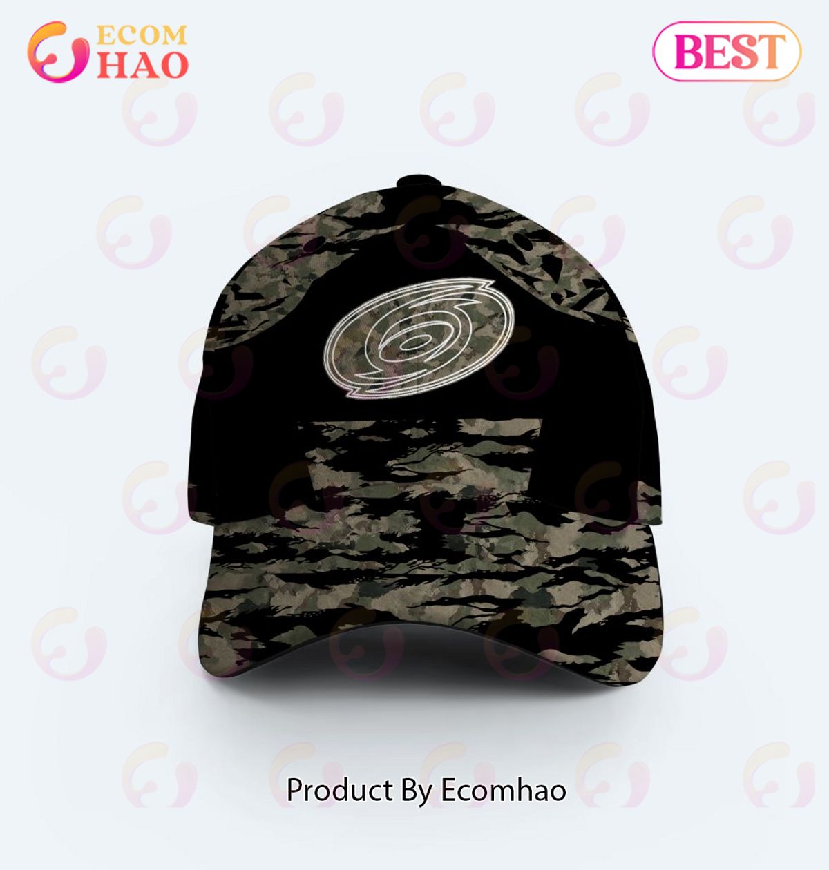 NHL Carolina Hurricanes Camo Concepts Cap