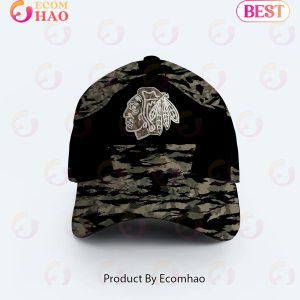NHL Chicago BlackHawks Camo Concepts Cap