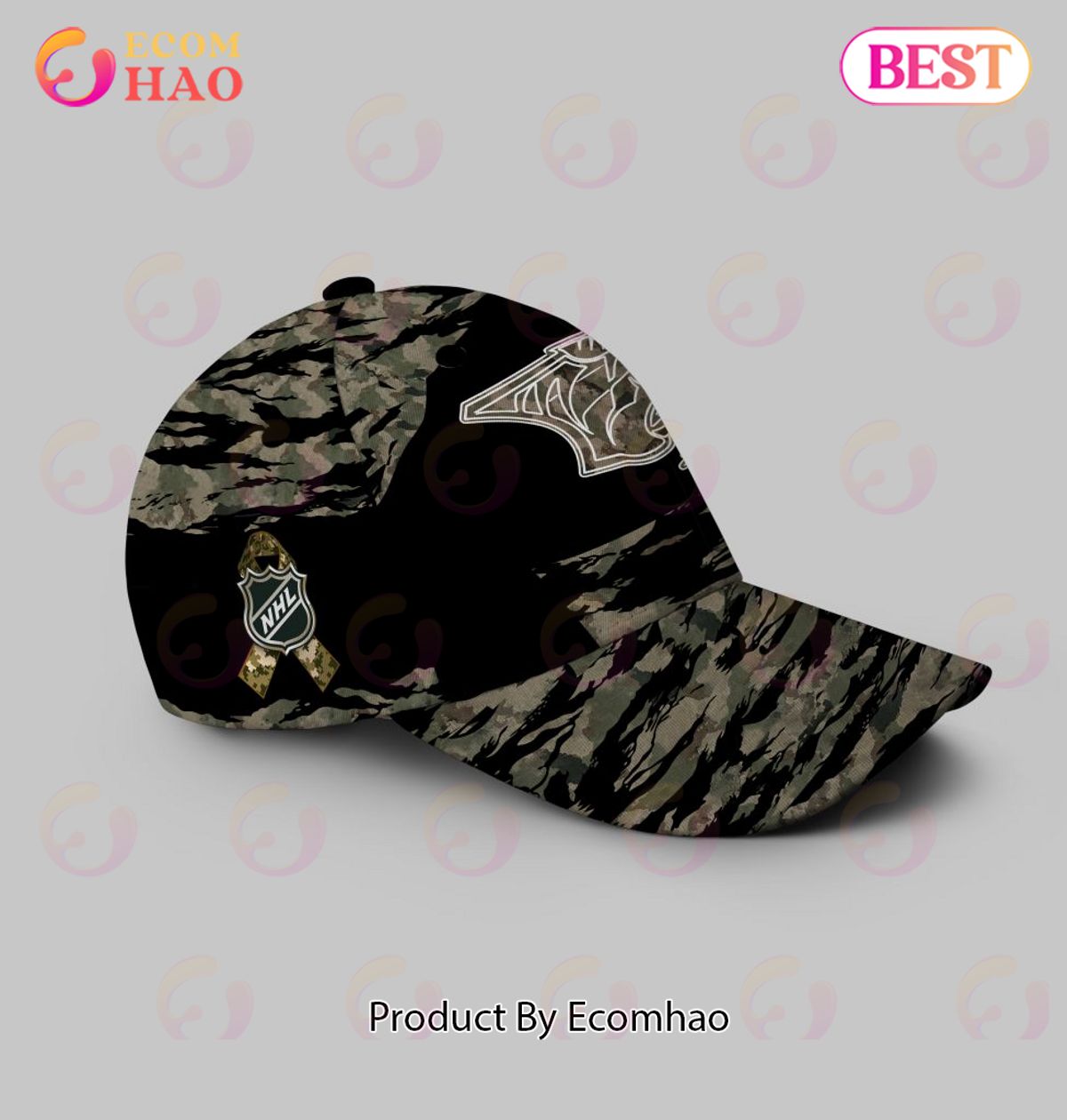 NHL Nashville Predators Camo Concepts Cap