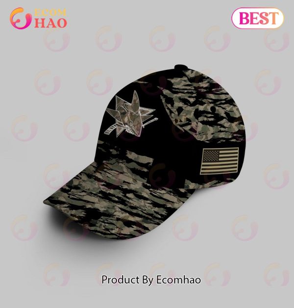 NHL San Jose Sharks Camo Concepts Cap