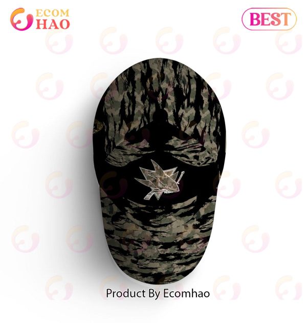 NHL San Jose Sharks Camo Concepts Cap