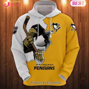 Hoodie 3D Cartoon Graphic Pittsburgh Penguins For Men & Women