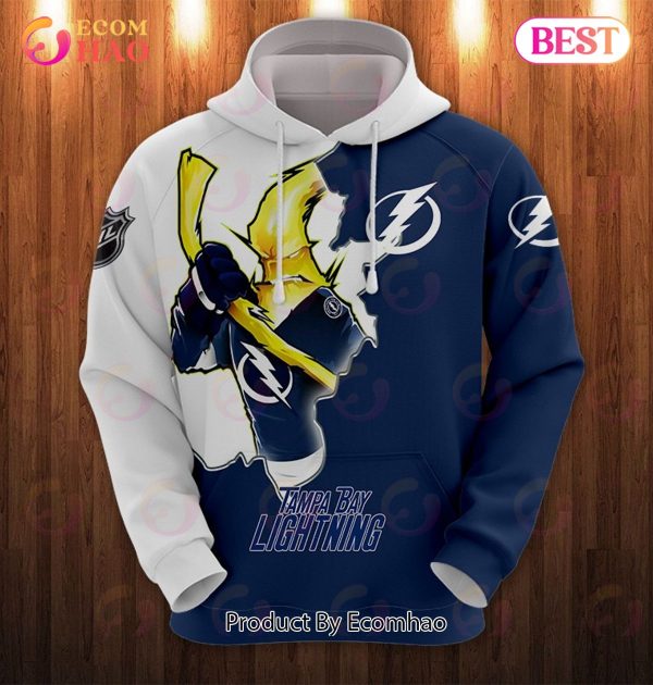 Hoodie 3D Cartoon Graphic Tampa Bay Lightning For Men & Women