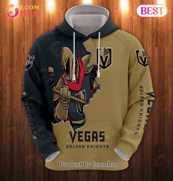 Hoodie 3D Cartoon Graphic Vegas Golden Knights For Men & Women