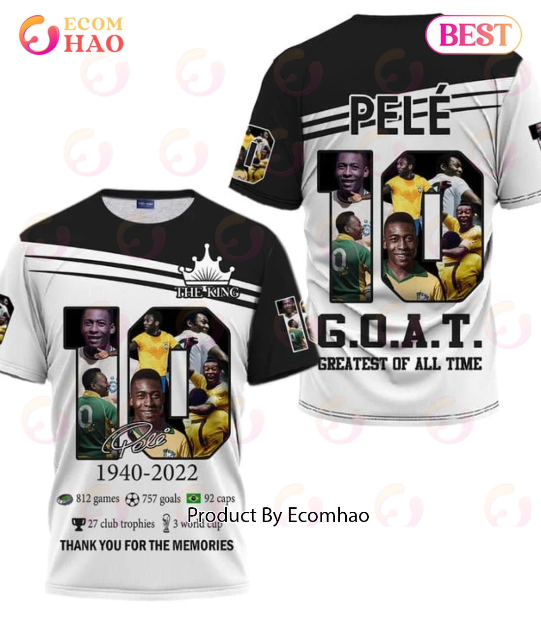 In Honor Of Pele’s Costume T-Shirt