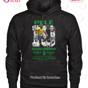 Pele Selecao Canarinho 1283 Goals 1363 Games Thank You For The Memories 1940 – 2022 T-Shirt
