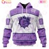 OHL Kingston Frontenacs Special Lavender Fight Cancer 3D Hoodie OHL Kingston Frontenacs Special Lavender Fight Cancer 3D Hoodie