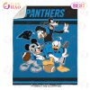 NFL Chicago Bears Disney Mickey Mouse Quilt, Fleece Blanket, Sherpa Fleece Blanket