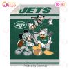 NFL Philadelphia Eagles Disney Mickey Mouse Quilt, Fleece Blanket, Sherpa Fleece Blanket