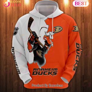 Hoodie 3D Cartoon Graphic Anaheim Ducks For Men & Women