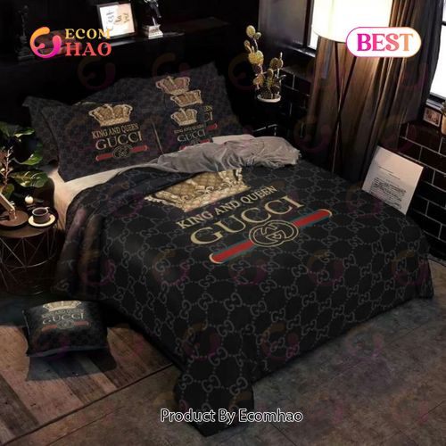 GC King And Queen Luxury Brand High End Bedding Set Home Decor