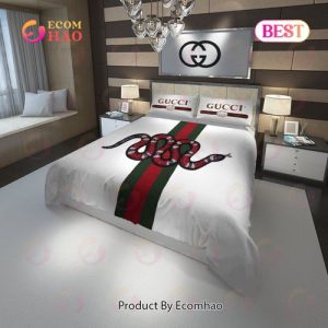 GC Snake Luxury Brand High End Bedding Set Home Decor