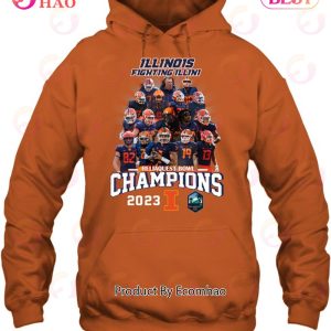 Illinois Reliaquest Bowl Champions Unisex T-Shirt