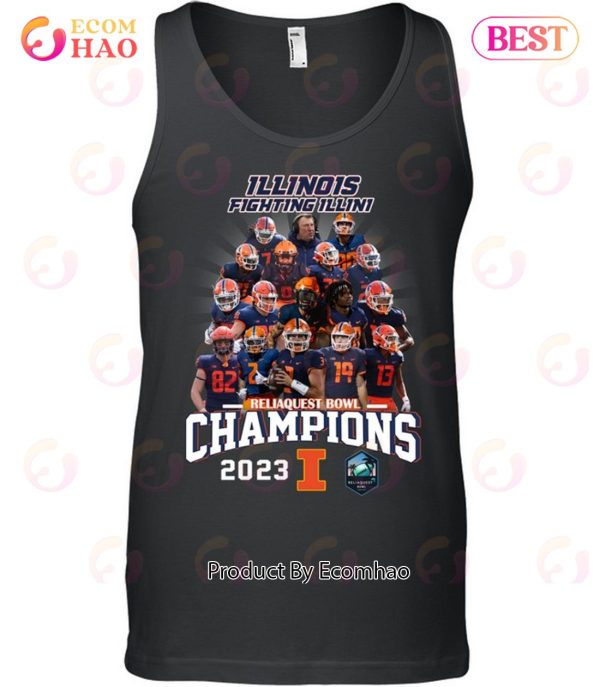 Illinois Reliaquest Bowl Champions Unisex T-Shirt