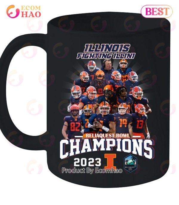 Illinois Reliaquest Bowl Champions Unisex T-Shirt