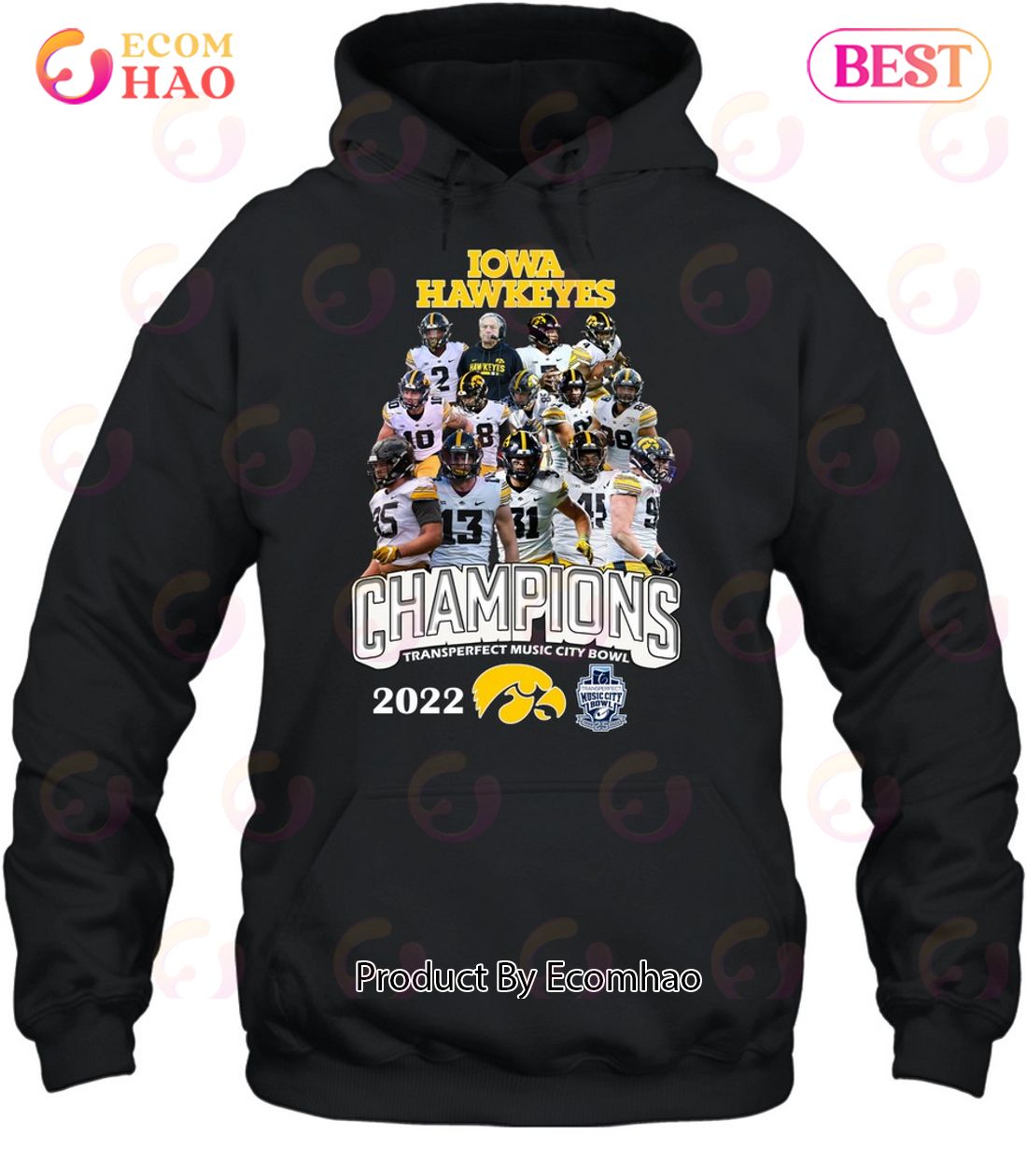 Iowa Hawkeyes Champions Unisex T-Shirt