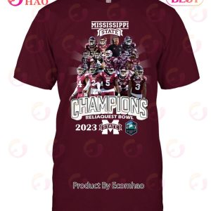 Mississippi State Bulldogs Champions Unisex T-Shirt