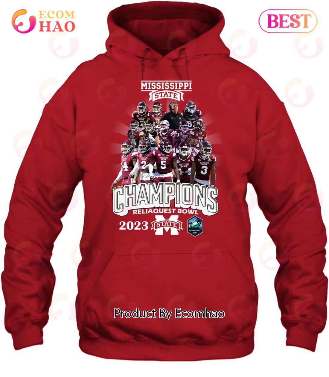 Mississippi State Bulldogs Champions Unisex T-Shirt