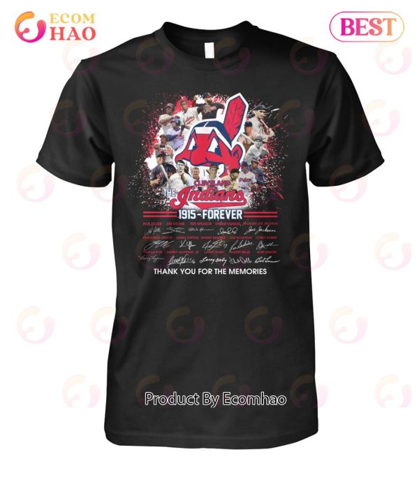 The Cleveland Indians 1915 – Forever Thank You For The Memories T-Shirt
