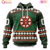 NHL Arizona Coyotes Specialized Unisex Kits Hockey Celebrate St Patrick’s Day 3D Hoodie