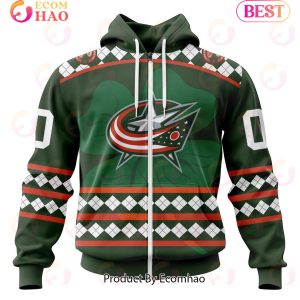 NHL Columbus Blue Jackets Specialized Unisex Kits Hockey Celebrate St Patrick’s Day 3D Hoodie