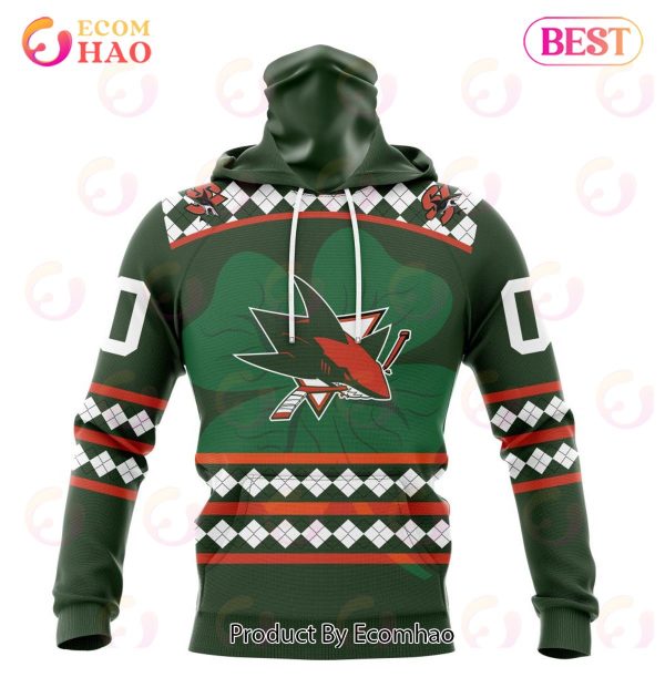 NHL San Jose Sharks Specialized Unisex Kits Hockey Celebrate St Patrick’s Day 3D Hoodie