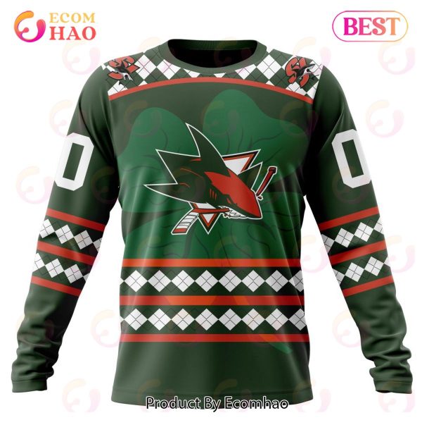 NHL San Jose Sharks Specialized Unisex Kits Hockey Celebrate St Patrick’s Day 3D Hoodie