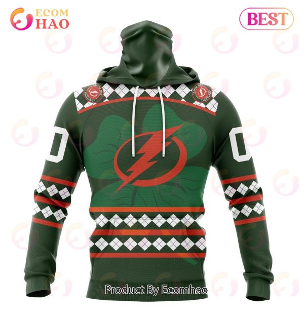 NHL Tampa Bay Lightning Specialized Unisex Kits Hockey Celebrate St Patrick’s Day 3D Hoodie