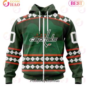 NHL Washington Unisex Kitsitals Specialized Unisex Kits Hockey Celebrate St Patrick’s Day 3D Hoodie