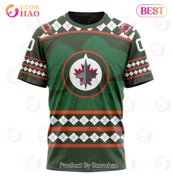 NHL Winnipeg Jets Specialized Unisex Kits Hockey Celebrate St Patrick’s Day 3D Hoodie