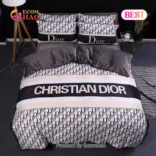 Christian Dior High End Bedding Set Home Decor